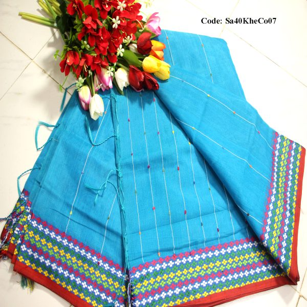 খেশ হাফসিল্ক শাড়ি