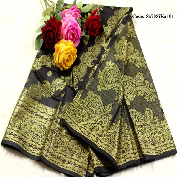 সফ্ট সিল্ক কাতান শাড়ি